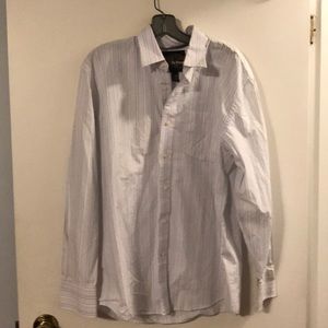 Epic Threads men’s blue striped shirt